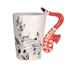 Load image into Gallery viewer, Guitar Ceramic Cup Personality Music