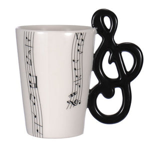 Guitar Ceramic Cup Personality Music