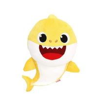 Load image into Gallery viewer, Soft Dolls Baby Cartoon Shark Toys With Music