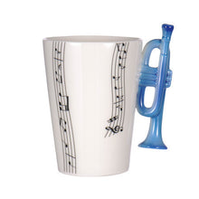 Load image into Gallery viewer, Guitar Ceramic Cup Personality Music