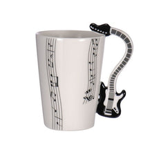 Load image into Gallery viewer, Guitar Ceramic Cup Personality Music