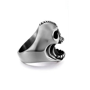 Skull Gothic Skeleton Punk Men's Rings