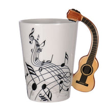 Load image into Gallery viewer, Guitar Ceramic Cup Personality Music