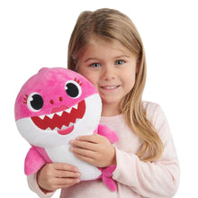 Load image into Gallery viewer, Soft Dolls Baby Cartoon Shark Toys With Music