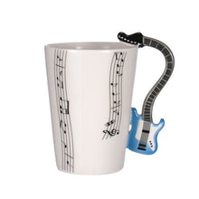 Load image into Gallery viewer, Guitar Ceramic Cup Personality Music