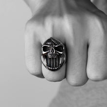 Load image into Gallery viewer, Skull Gothic Skeleton Punk Men&#39;s Rings